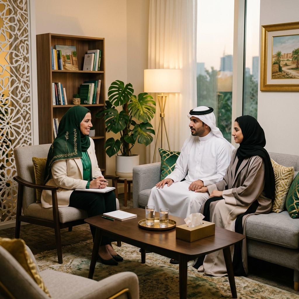 جلسة إرشاد أسري